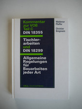 Kommentar zur VOB Teil C DIN 18355 Tischlerarbeiten - (A24)