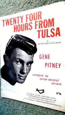 GENE PITNEY: VIERUNDZWANZIG STUNDEN VON TULSA (NOTEN)