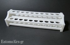 rack vassoio portaprovette x20 provette 4-5-7ml contenitore provette centrifuga