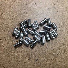 New Bicycle Bike Brake Cable Open End Caps Ferrules 5mm Chrome Plated