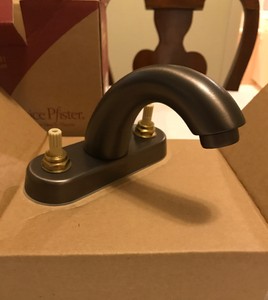 Price Pfister T48 Joxz Oil Rubbed Bronze Lavatory Faucet Less Trim