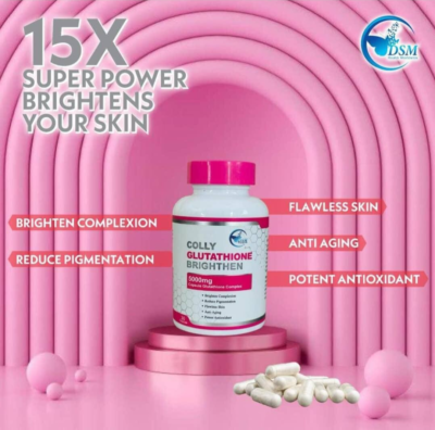 NEW! COLLY GLUTATHIONE BRIGHTENING DSM 5000MG 30 CAPSULES | eBay