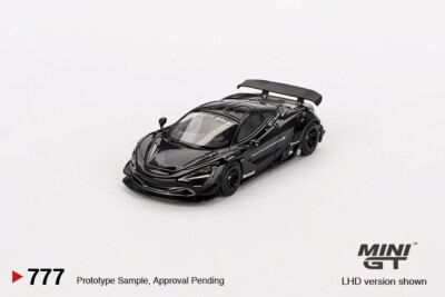 LB★WORKS ミニカー コレクション In Stock) Mini GT #777 1/64 McLaren 720S LB Works Black