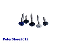 Fassadenschrauben farbig Flachrundkopf Holzschrauben  Edelstahl A2 TX 4,8mm TX20