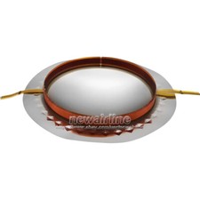 2PC 44.4mm Treble Speaker Voice Coil Tweeter Titanium Film Diaphragm Repair Part