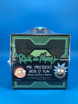 Cyptozoic Rick and Morty - Mr. Meeseeks Box O Fun Game of Dice
