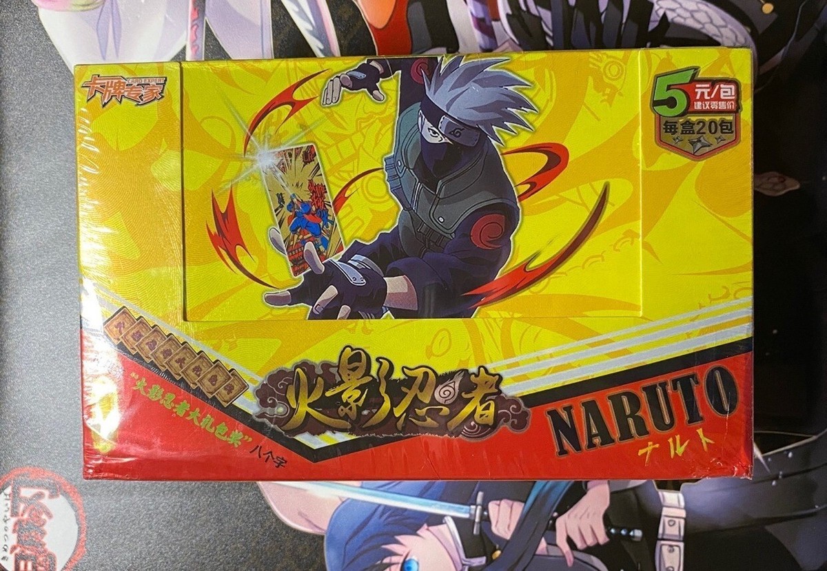 Naruto Doujin Trading Card Booster Box CCG TCG 20 Packs Card