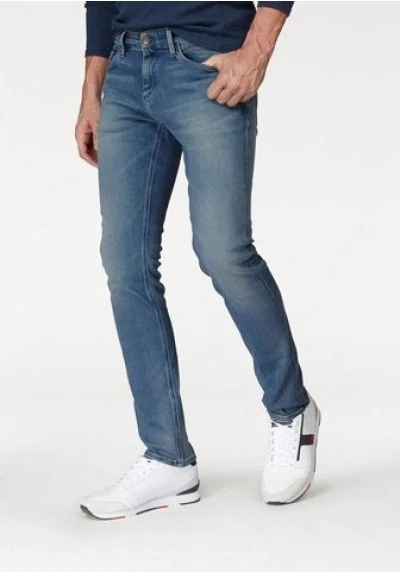 Light Herren W33 Blue Slim Hose Denim Hilfiger | Jeans L30 Tommy eBay Scanton Stretch