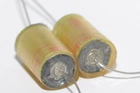 5 pcs of Vintage Wima TFF Audio Tone Capacitors 0.22 µF / 400 VDC, axial, NOS