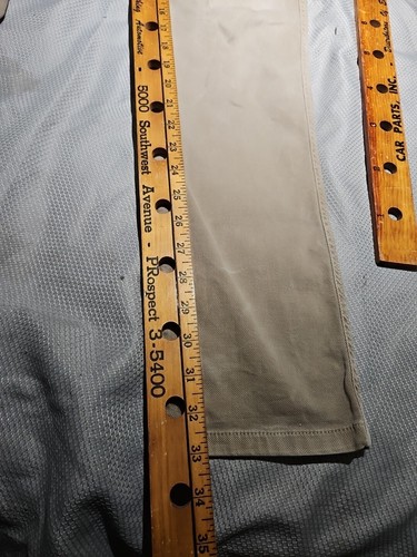 Massimo Dutti Boys Pants Size 13-14a Beige Slim Fit Jeans Denim Trousers - Picture 7 of 14