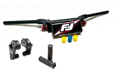 Fasst Flexx 15 Quad Handlebars Red Rox 2'' Riser Grips LTZ 250 LTZ 400 LTR 450