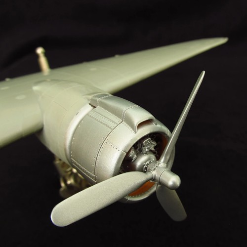 PV-1 Ventura, Propeller Set (3D-gedruckt) 1:48 für Revell, Academy Modellflugzeug - Bild 7 von 8