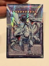 Tarjeta personalizada rara arte completo Yu-Gi-Oh TCG Dragon Master Magia Starlight