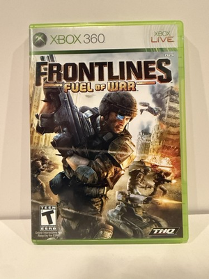 #ad Frontlines: Fuel of War Microsoft Xbox 360 2008 CIB Complete Tested $4.05