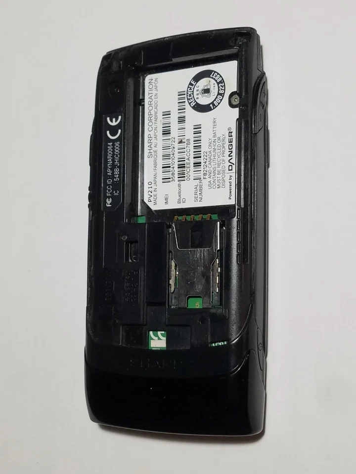 Rare Collectors Vintage Sidekick PV210 2008 Swivel Cell Phone Movie Smartphone - Image 3 of 3