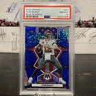 2022 Panini Mosaic National Pride Tom Brady #251 Blue Sparkle Prizm PSA 10
