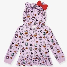 Posh Peanut Hello kitty halloween hoodie jacket 7/8 NEW monsters treats