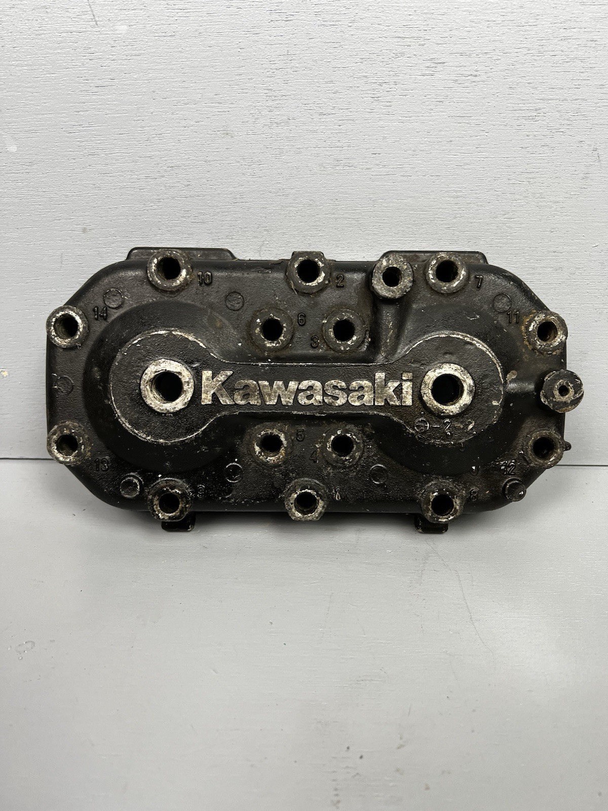 Kawasaki JS650 650cc Jet Ski Cylinder Head OEM 2-Stroke Twin 650SX X2 1986-1995