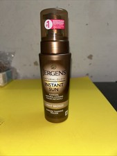 Jergens Natural Glow Instant Sun Light Bronze 6 oz Sunless Tanning Mousse