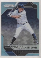 2017 Panini Chronicles Prizm Light Blue Prizm 201/299 JaCoby Jones #18 qf6