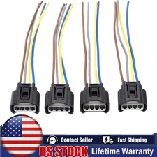 4x  Ignition Coil Connector Plug Harness for 90919-02239 90980-11885 2AZFE 1ZZFE