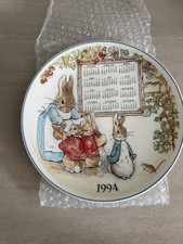 Beatrix Potter Wedgewood 1994 Plate