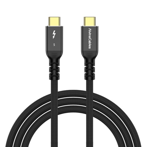Thunderbolt 5 Cable, 6.6ft USB-C to USB-C Cable 120Gbps Bandwidth 240W PD - Picture 1 of 7