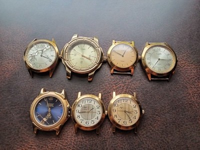 Vintage Soviet Belarus Mechanical Watch Lot for Parts/Repair Luch Mayak