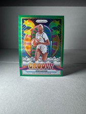 Rickea Jackson 2025 WNBA Prizm Groovy #6 Green Los Angeles Sparks