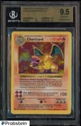 1999 Pokemon Base Set Shadowless #4 Charizard Holo BGS 9.5 GEM MINT