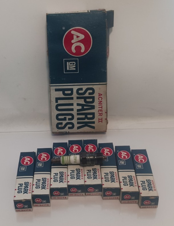 8X GENUINE GM ACDELCO ACNITER II SPARK PLUGS FREE SHIPPING