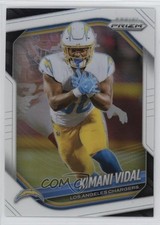 2025 Panini Prizm White Prizm 18/35 Kimani Vidal #134 15x1