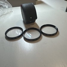 Soligor 49mm Macro Close-Up Lens Filters Set 1 2 3 Japan 