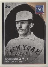 2019 Update 150 Years of Professional Baseball Black 39/299 John Ward HOF 3w0