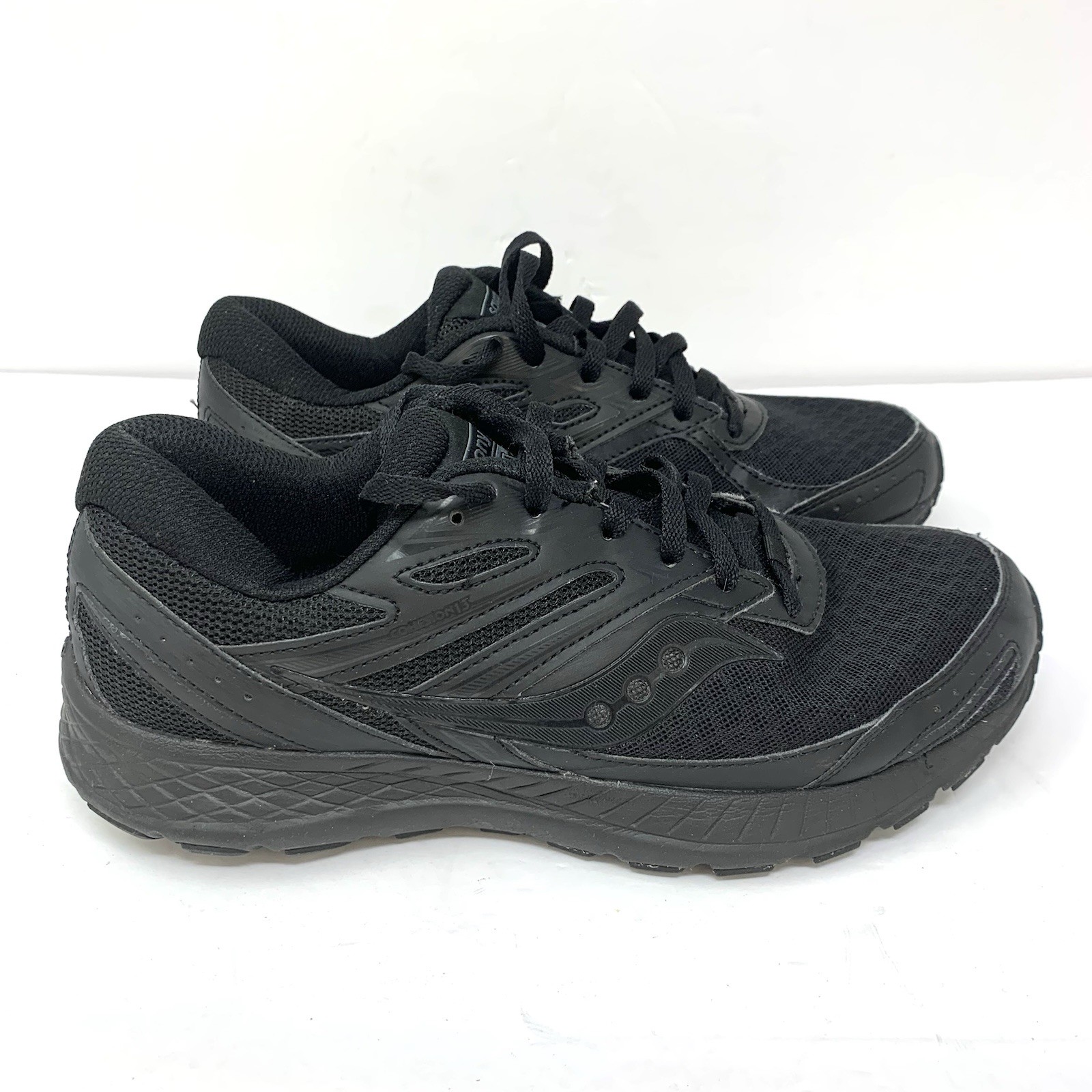 Saucony Cohesion 13 Women Size 9.5 Black Athletic Shoes #S10565-1 Pre Owned  thumbnail 5