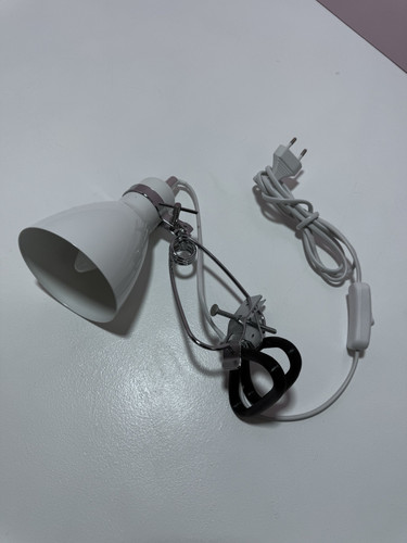 Nordlux Cyclone Klemmleuchte E14 Klemmspot weiss 73072001 Leselampe Tischlampe - Bild 1 von 10