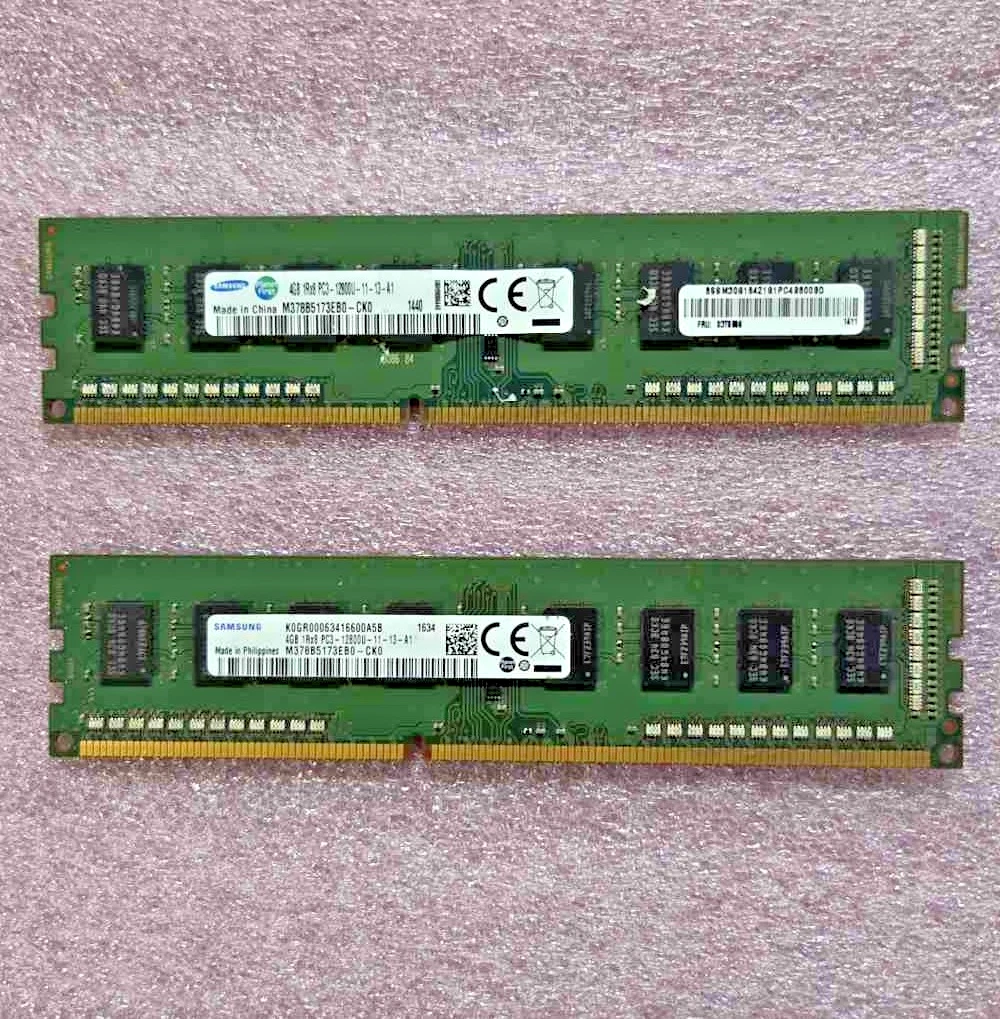 Preços baixos em Samsung PC3-12800 (DDR3-1600) 4 GB DIMM memória