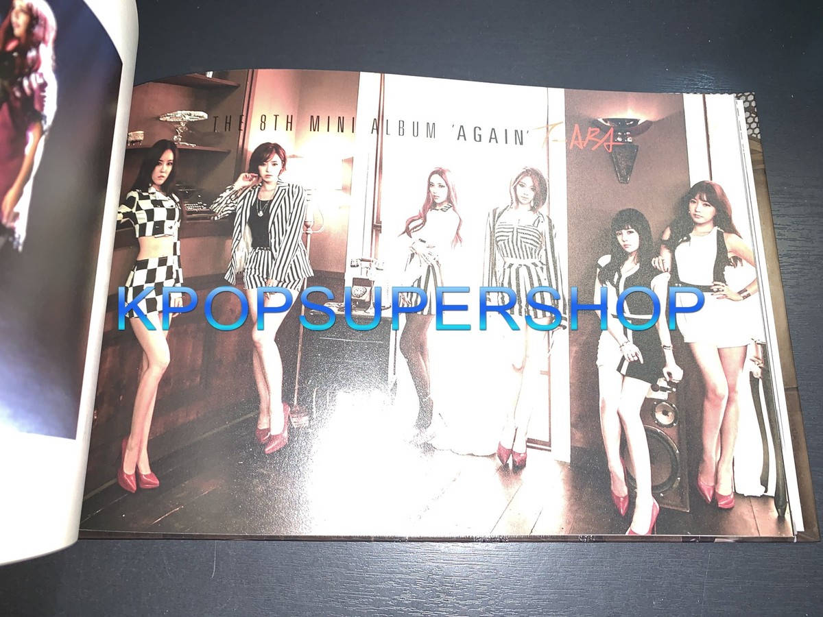 T-ARA 8th Mini Album Again CD Great Rare OOP Photobook Hyomin