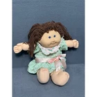 Cabbage Patch Kid Doll 1982 Original Appalachian Artworks Green Floral 80s Vtg