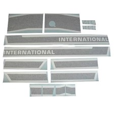 Decal Set 1466 Black Stripe Vinyl Fits International 1466
