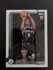 2025-26 Topps Drake Powell (RC) #222 Brooklyn Nets