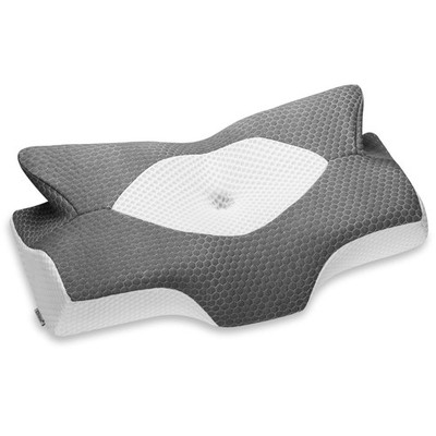 Elviros Cervical Curve Memory 25,19 x 15,75 x 5,12/4,53 Zoll, dunkelgrau 