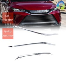 Set Of 3 Grille Trim Set For 2021 2022 2023 2024 Toyota Venza 5312348070 Chrome