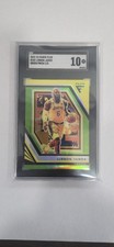 2022-23 Panini Flux Lebron James #101 Green Prizm 1/5 SGC 10