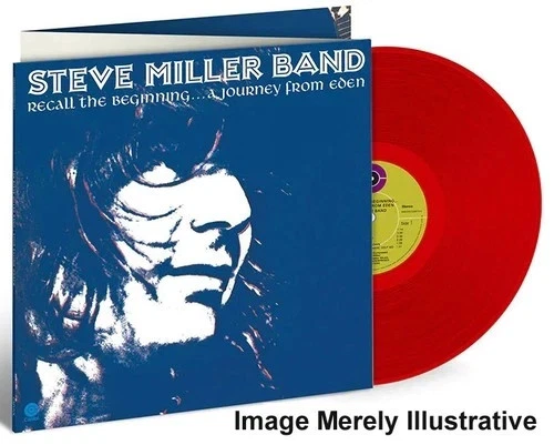 Steve Miller Band 180g RED Vinyl LP Recall The Beginning ... A Journey From Eden