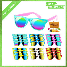 Kids Sunglasses Bulk 24 Pack UV400 Protection Polarized Girls Boys Party Favor