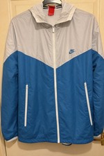 Men's Nike Sportswear Windrunner Jacket Bone/Blue Size XXL 917809 072
