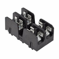 Fuseholder, Fuse Block, Modular, 600V, 30A, 10x38mm, Screw/Quick Connect, 2 Pole