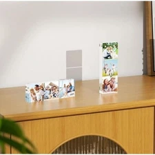 Niubee 2x6 Acrylic Magnetic Photo Frame Free Standing UV Protection New 1 Pack