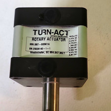 TURN-ACT S87-B3561A Pneumatic Rotary Actuator Rack & Pinion 90&deg;